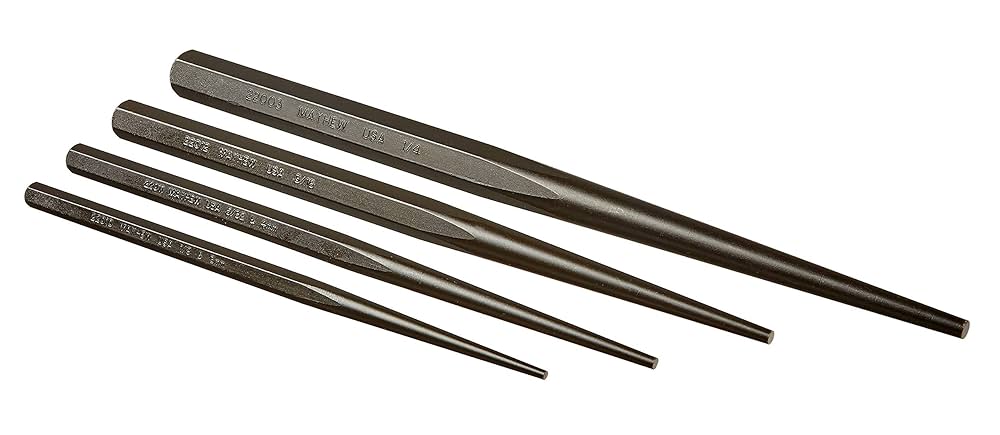 Mayhewスチール製品4ピースプログリップストレート13082 Mayhew | Scrapers | ProGrip Straight & Angled Scraper Set